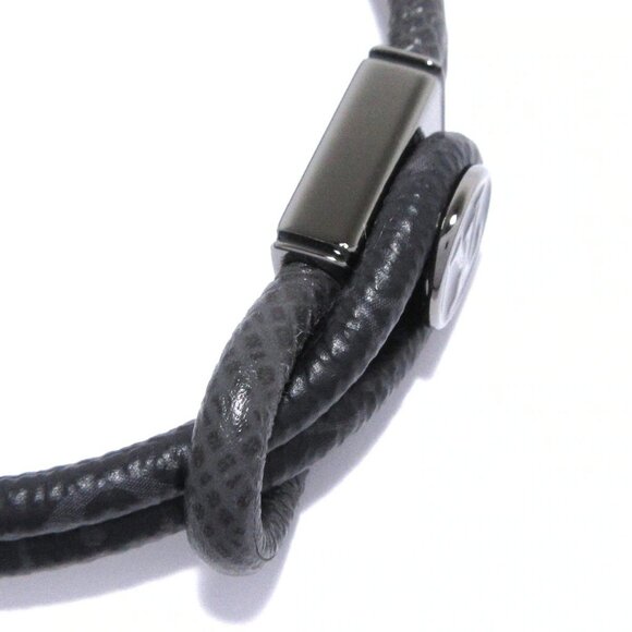 Auth LOUIS VUITTON Bracelet Loop It M6780 Monogram Eclipse - BC4264 Bracelet - Picture 5 of 7